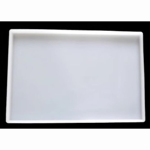 Big size simple tray mold, large rectangle tray mold, silicone tray mold - Picture 1 of 5